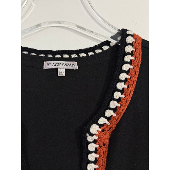 Black Swan Mini Dress in Black - Picture 4 of 4